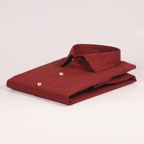 MK Red & Black Mini Checkered Shirt